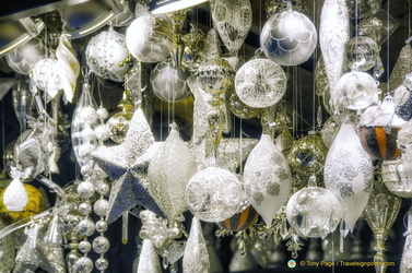 Beautiful glass baubles